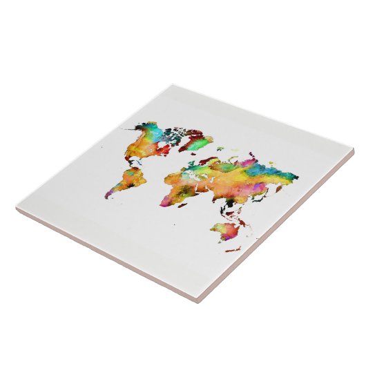 世界地図 タイル (側面)