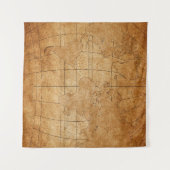 世界地図 タペストリー (正面(横))
