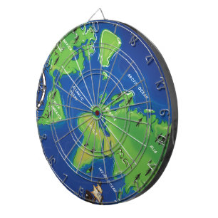 世界地図 ダーツボード