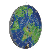 世界地図 ダーツボード (正面左)