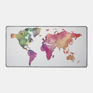 世界地図 デスクマット