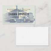 世界地図 |トラックの物流出荷 名刺 (正面/裏面)