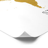 世界地図 トラベル テーマ ゲスト サイン ウェディング ミツヴァー (角)