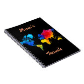 世界地図 ノートブック (右側)