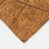 世界地図 フリースブランケット (角)