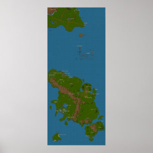 世界地図 ポスター