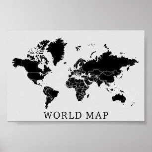 世界地図 ポスター