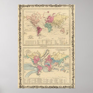世界地図 ポスター