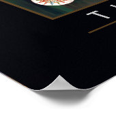 世界地図 ポスター (角)