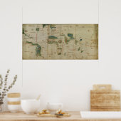 世界地図 ポスター (キッチン)