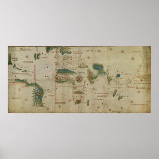 世界地図 ポスター (正面)