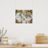 世界地図 ポスター (キッチン)