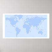 世界地図 ポスター (正面)
