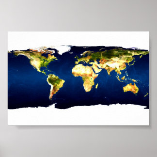 世界地図 ポスター