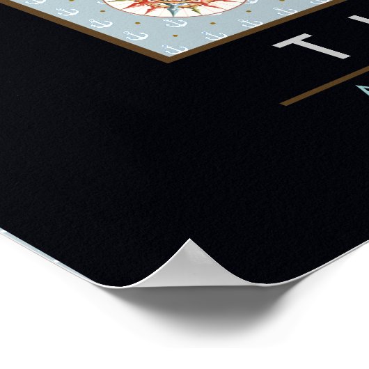 世界地図 ポスター (角)