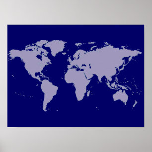 世界地図 ポスター