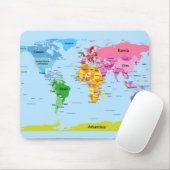 世界地図 マウスパッド (マウス)