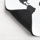 世界地図 マウスパッド (コーナー)