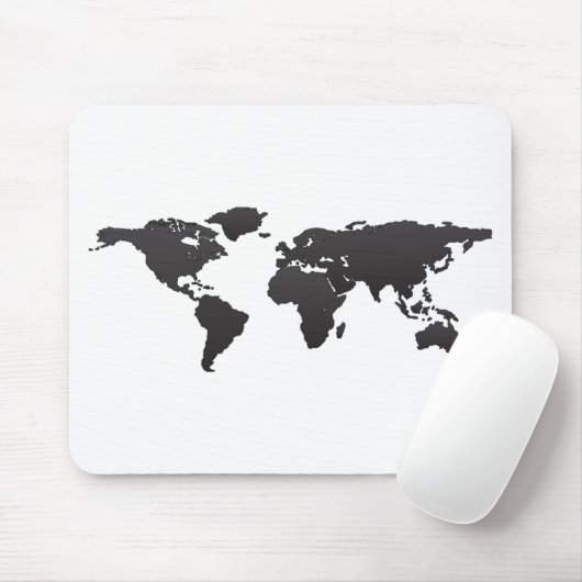 世界地図 マウスパッド (マウス)
