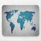 世界地図 マウスパッド (正面)