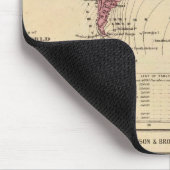 世界地図 マウスパッド (コーナー)