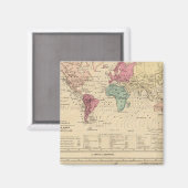 世界地図 マグネット (正面/裏面)