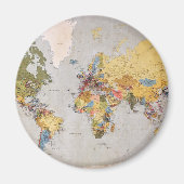 世界地図 マグネット (正面)