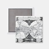 世界地図 マグネット (正面/裏面)