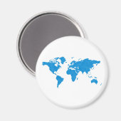 世界地図 マグネット (正面/裏面)