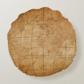 世界地図 ラウンドクッション (裏面)
