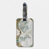 世界地図 ラゲッジタグ (裏面縦)