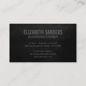 世界地図 |ロケーションマーク 名刺 (裏面)