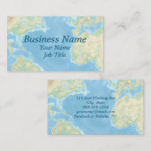 世界地図 予約カード (正面/裏面)