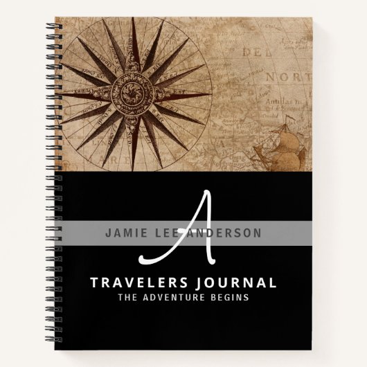 世界地図 旅行 リタイアメント バケットリスト ギフト パパ ノートブック (正面)