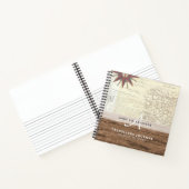 世界地図 旅行 退職 バケットリスト ギフト 父 ノートブック (内部)