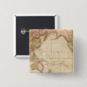 世界地図 缶バッジ (正面&裏面)