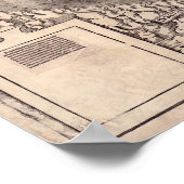 世界地図 | 1507 ポスター (角)