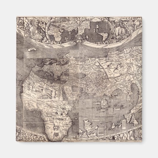 世界地図 | 1507 マグネット (正面)