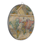 世界地図 1780 Bonne アンティーク プラニスフィア ダーツボード (正面左)