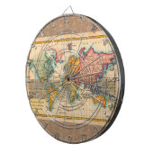 世界地図 1780 Bonne アンティーク プラニスフィア ダーツボード (正面右)