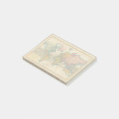 世界地図 1780 Bonne アンティーク プラニスフィア ポストイット (アングル)