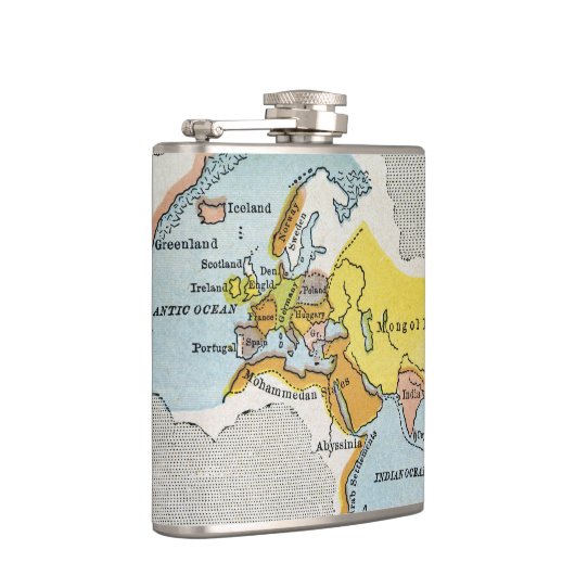 世界地図、c1300. フラスク (右)
