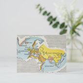 世界地図, c1300. ポストカード (スタンド正面)