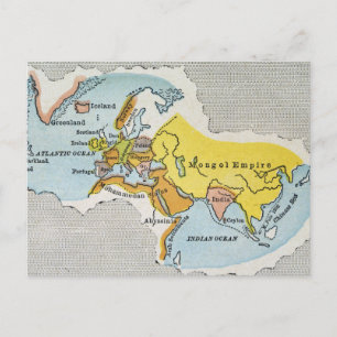 世界地図, c1300. ポストカード
