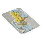 世界地図， c1300. マグネット (右側)