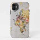 世界地図 Case-Mate iPhoneケース (裏面)