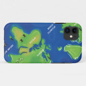 世界地図 Case-Mate iPhoneケース (裏面(横))