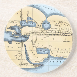 世界地図: ERATOSTHENES コースター