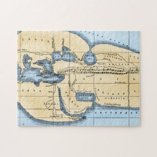 世界地図: ERATOSTHENES ジグソーパズル