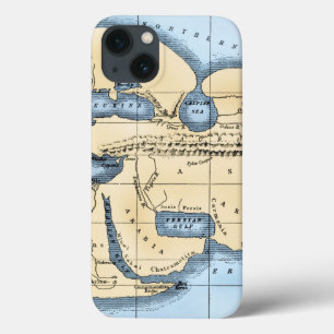世界地図: ERATOSTHENES iPhone 13ケース